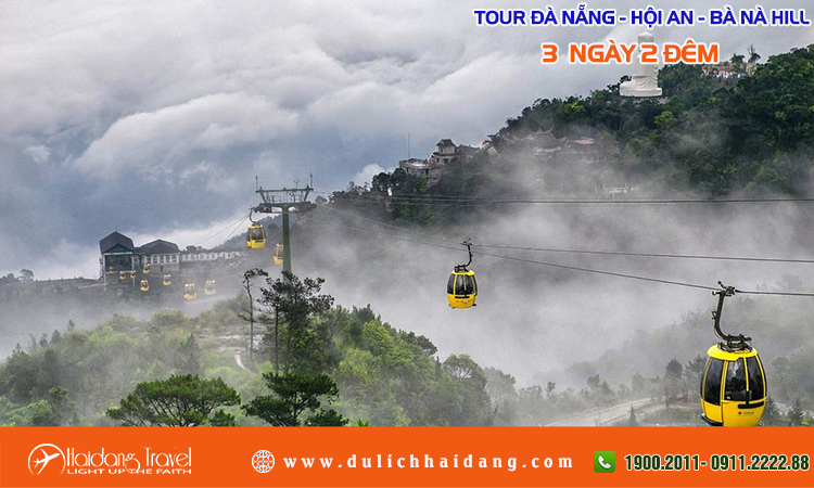Tour Đà Nẵng - Hội An - Bà Nà Hill 3 ngày 2 đêm