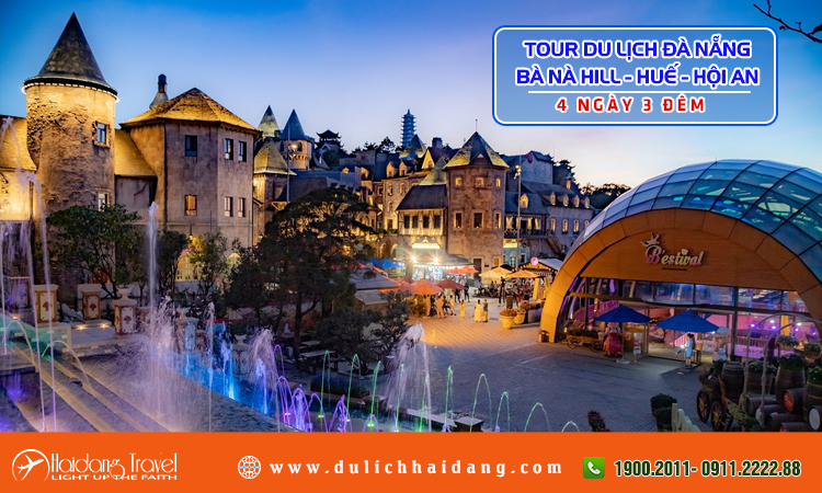 Tour Đà Nẵng Hội An Huế 4 ngày 3 đêm