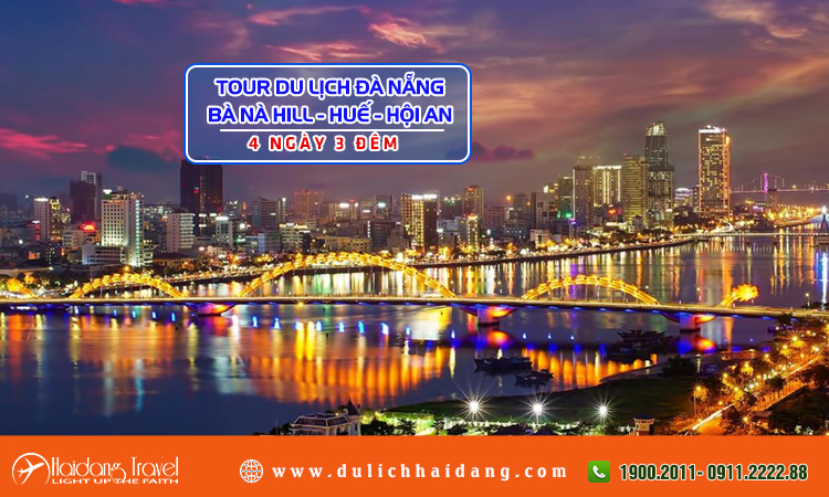 Tour Đà Nẵng Hội An Huế 4 ngày 3 đêm