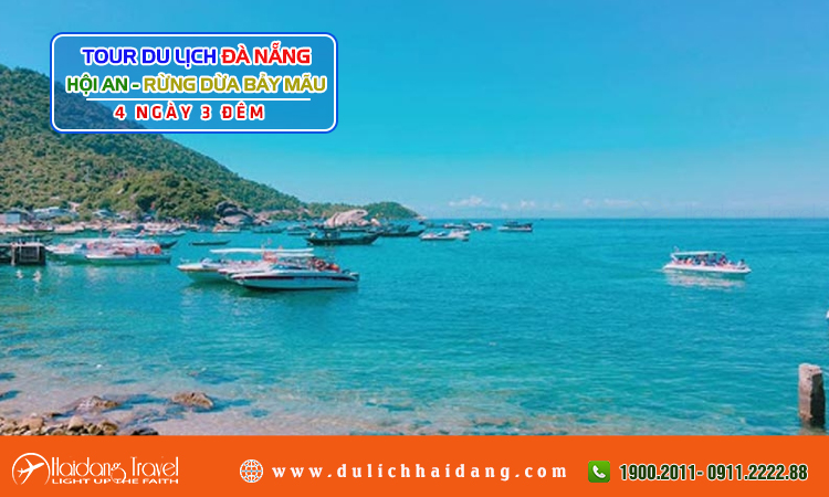 Tour Đà Nẵng Hội An Rừng Dừa Bảy Mẫu 4 ngày 3 đêm
