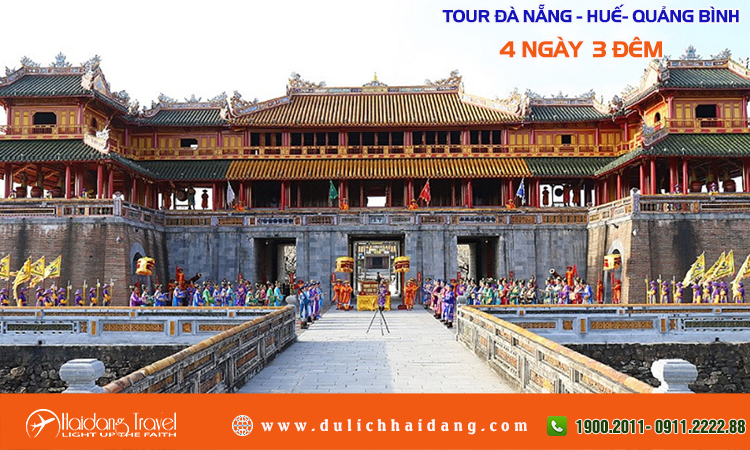 Tour Đà Nẵng - Huế - Quảng Bình 4 ngày 3 đêm
