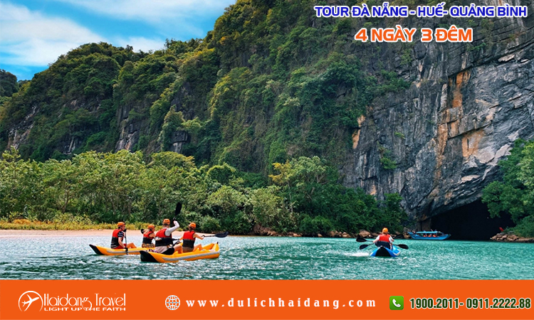 Tour Đà Nẵng - Huế - Quảng Bình 4 ngày 3 đêm