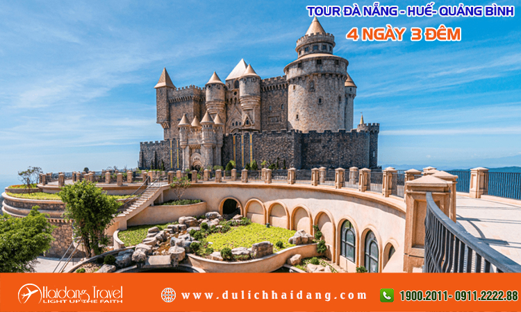 Tour Đà Nẵng - Huế - Quảng Bình 4 ngày 3 đêm