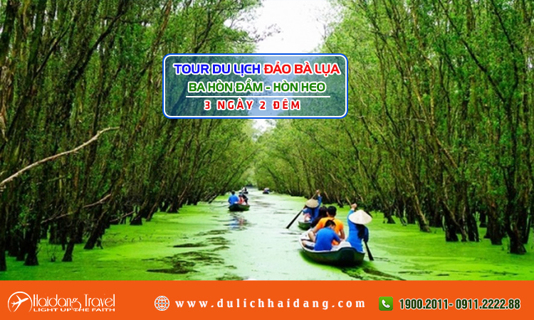 Tour Đảo Bà Lụa 3 Hòn Đầm Hòn Heo 3 ngày 2 đêm