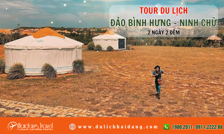 Tour du lịch Đảo Bình Hưng Ninh Chữ 2 ngày 2 đêm