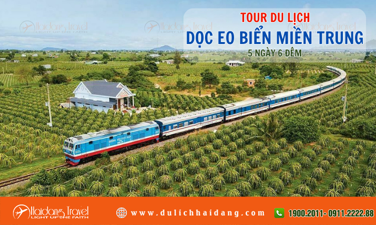 Tour Dọc Eo Biển Miền Trung 5 ngày 6 đêm 