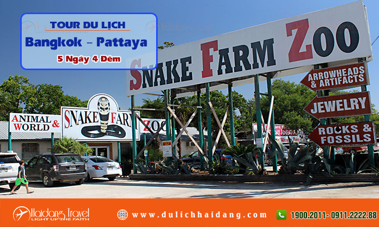 Tour du lịch Bangkok Pattaya 5 ngày 4 đêm