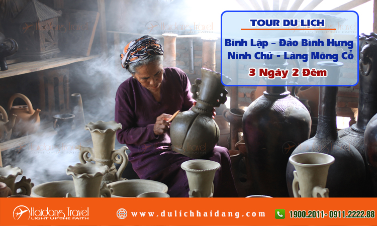 Tour Bình Lập – Đảo Bình Hưng – Ninh Chữ 3 ngày 2 đêm