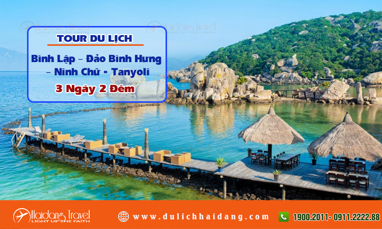 Tour Bình Lập Đảo Bình Hưng Ninh Chữ 3 ngày 2 đêm