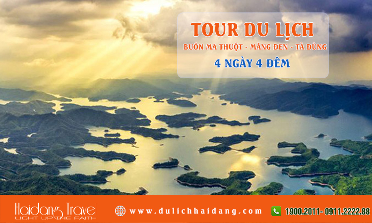 Tour du lịch Buôn Ma Thuột Măng Đen Tà Đùng 4 Ngày 4 Đêm
