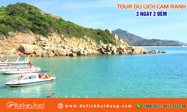 Tour du lịch Cam Ranh 3 ngày 2 đêm