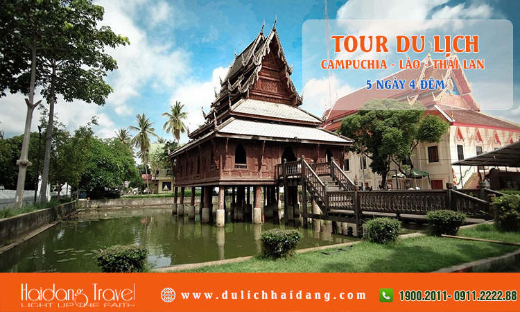 Tour du lịch Campuchia Lào Đông Bắc Thái Lan 5 ngày 4 đêm