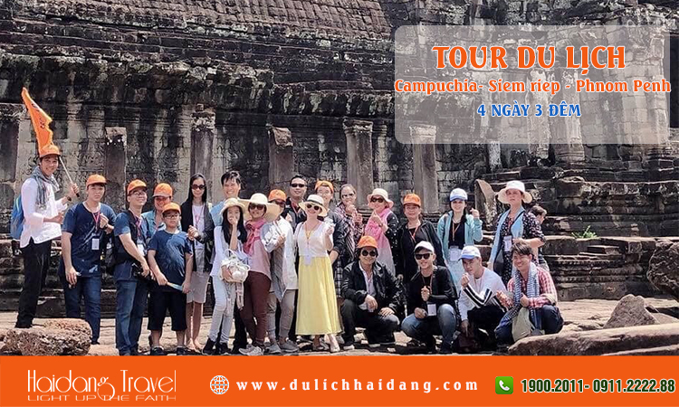 Tour Campuchia Siêm riệp Phnom pênh 4 ngày 3 đêm