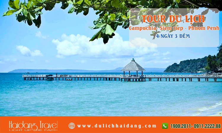 Tour Campuchia Siêm riệp Phnom pênh 4 ngày 3 đêm