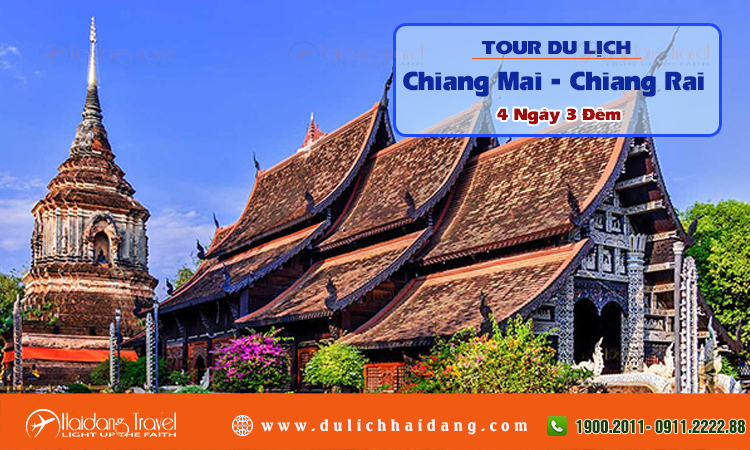 Tour du lịch Chiang Mai - Chiang Rai 4 ngày 3 đêm