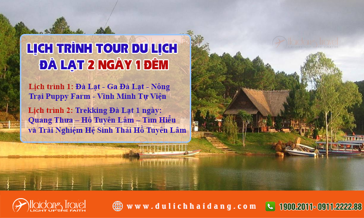 Tour đà lạt 2 ngày 1 đêm
