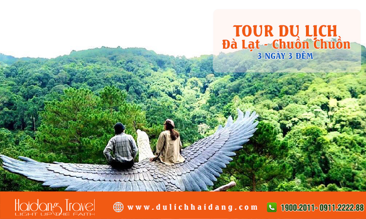 Tour du lịch Đà Lạt Chuồn Chuồn Bistro 3 ngày 3 đêm 