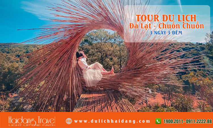 Tour du lịch Đà Lạt Chuồn Chuồn Bistro 3 ngày 3 đêm 