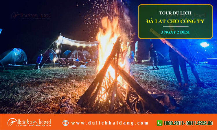 Tour du lịch Đà Lạt cho công ty 3 ngày 2 đêm 