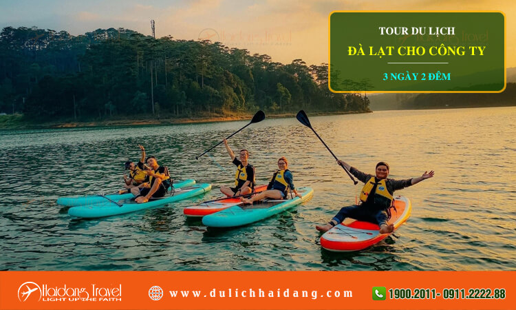 Tour du lịch Đà Lạt cho công ty 3 ngày 2 đêm 