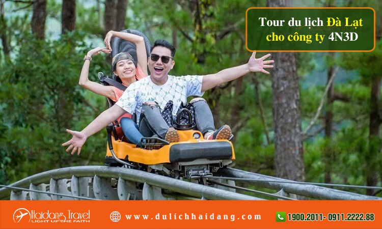 Tour du lịch Đà Lạt cho công ty 4 ngày 3 đêm 