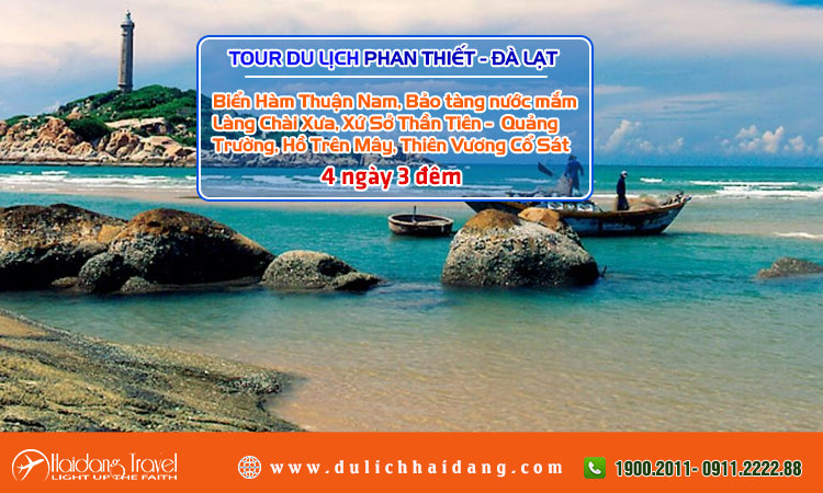 Tour du lịch Đà Lạt Phan Thiết 4 ngày 3 đêm