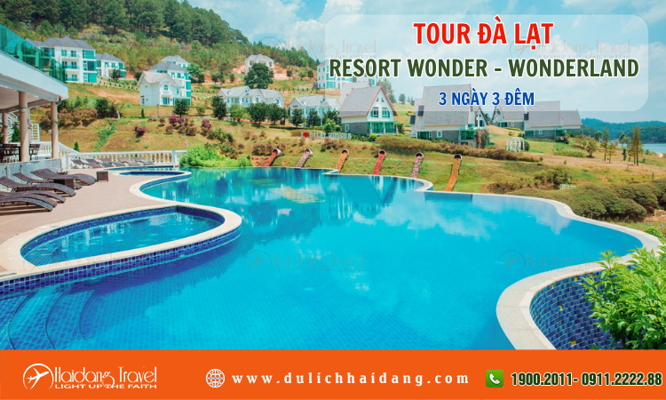 Tour du lịch Đà Lạt Resort Wonder Wonderland 3 ngày 3 đêm 
