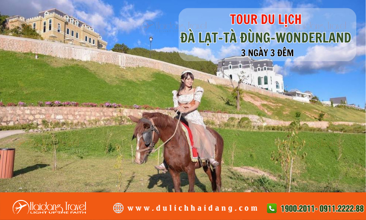 Tour du lịch Đà Lạt Tà Đùng Wonderland 3 ngày 3 đêm 