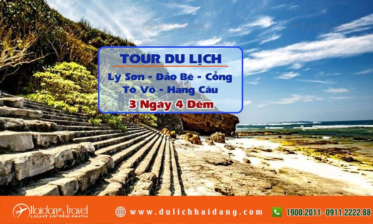 Tour du lịch Lý Sơn Đảo Bé 3 ngày 4 đêm 