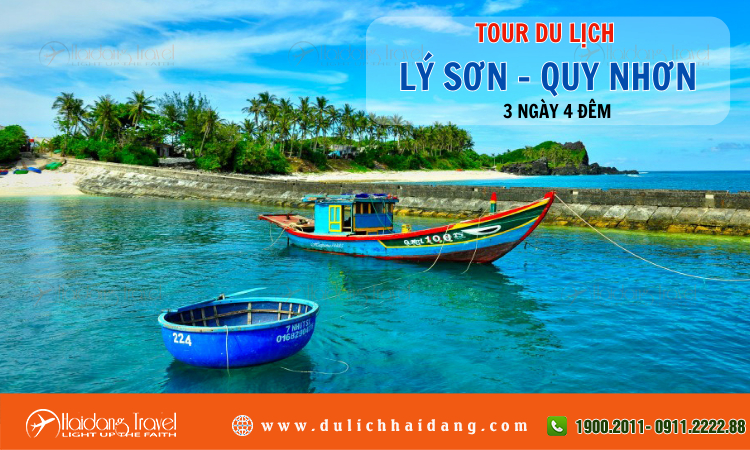 Tour du lịch Lý Sơn Quy Nhơn 3 ngày 4 đêm 