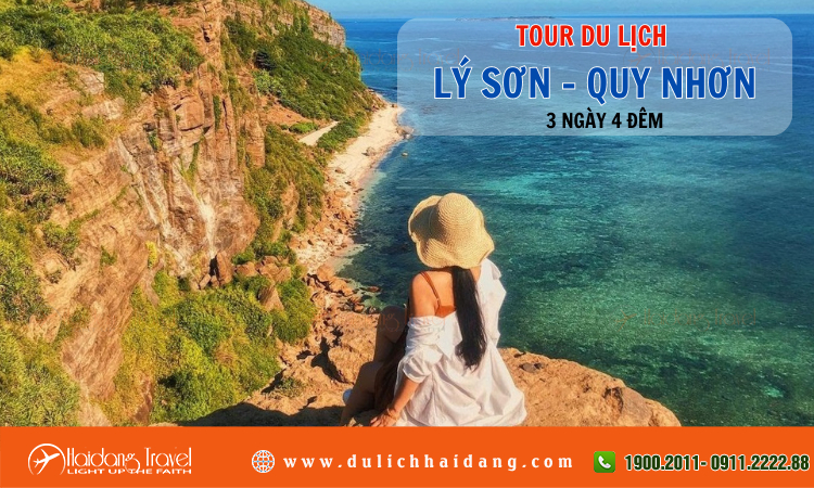 Tour du lịch Lý Sơn Quy Nhơn 3 ngày 4 đêm 