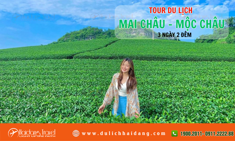 Tour du lịch Mai Châu Mộc Châu 3 ngày 2 đêm