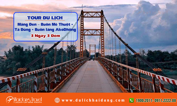 Tour du lịch Măng Đen Buôn Mê Thuột Tà Đùng 3 ngày 3 đêm