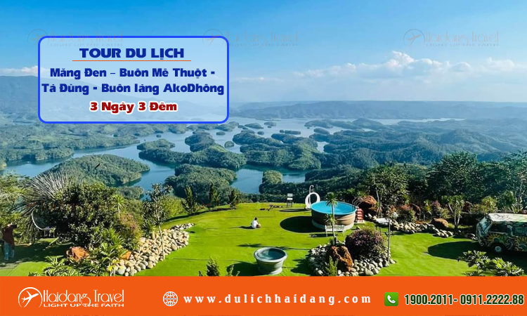 Tour du lịch Măng Đen Buôn Mê Thuột Tà Đùng 3 ngày 3 đêm