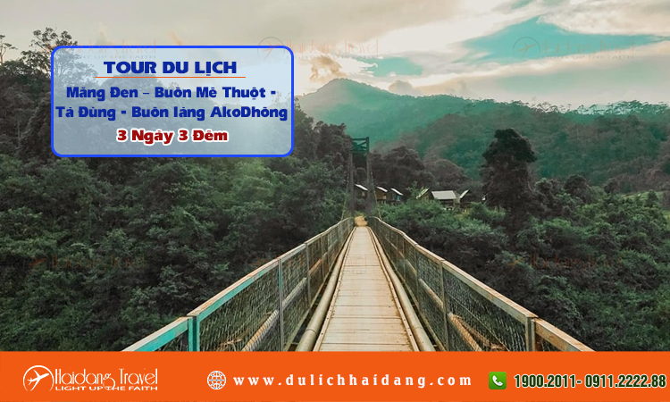 Tour du lịch Măng Đen Buôn Mê Thuột Tà Đùng 3 ngày 3 đêm