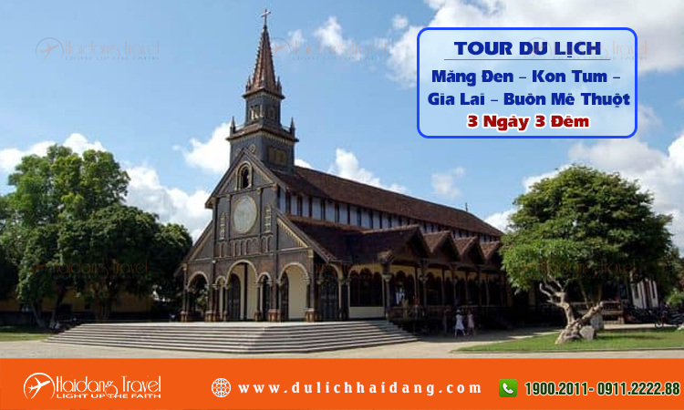 Tour Măng Đen Kon Tum Gia Lai Buôn Mê Thuột 3 ngày 3 đêm