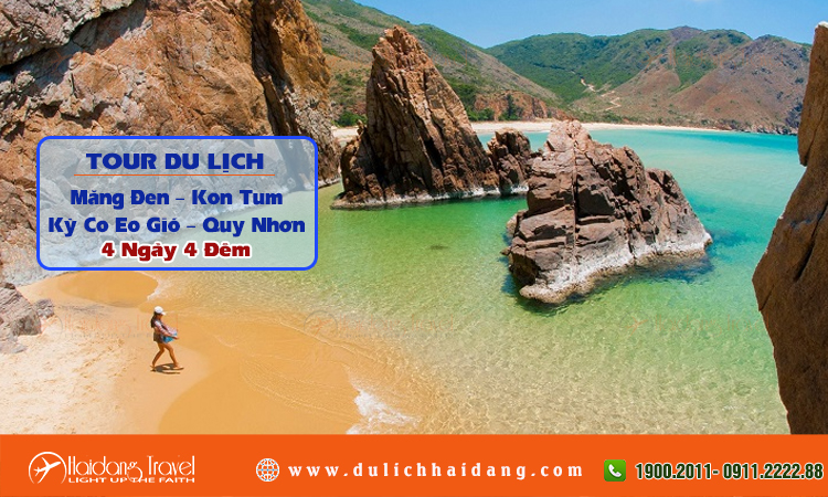 Tour du lịch Măng Đen Kon Tum Quy Nhơn 4 ngày 4 đêm