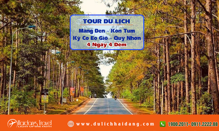 Tour du lịch Măng Đen Kon Tum Quy Nhơn 4 ngày 4 đêm