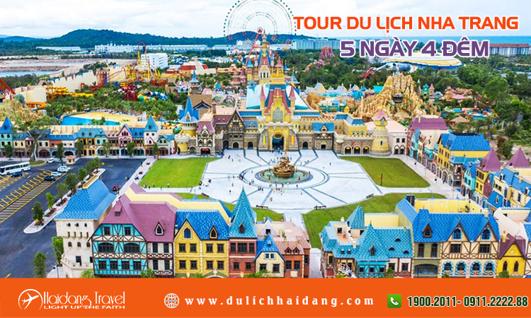 Tour Nha Trang 5 ngày 4 đêm