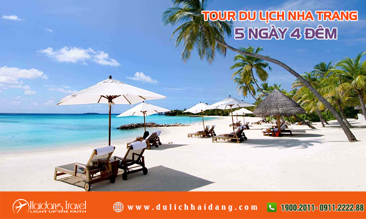Tour Nha Trang 5 ngày 4 đêm