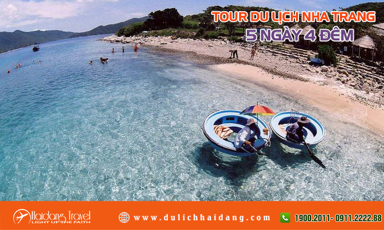 Tour Nha Trang 5 ngày 4 đêm