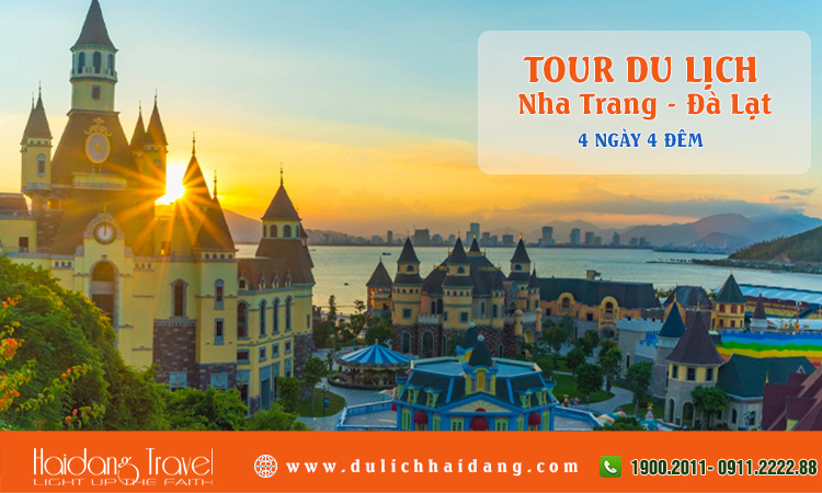 Tour du lịch Nha Trang  Đà Lạt 4 ngày 4 đêm