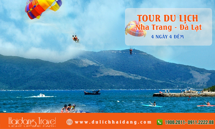 Tour du lịch Nha Trang  Đà Lạt 4 ngày 4 đêm