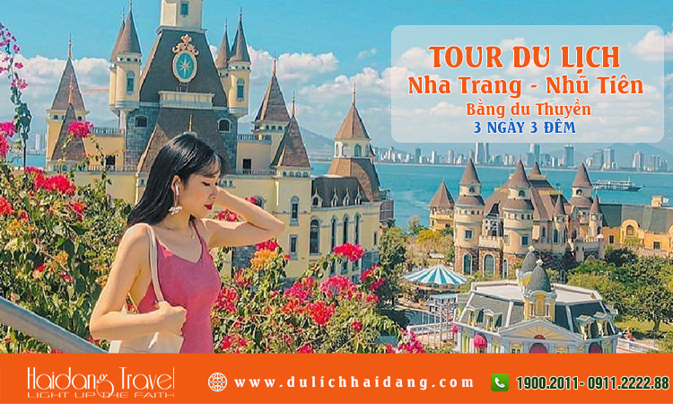 Tour du lịch Nha Trang Nhũ Tiên bằng du thuyền 3 ngày 3 đêm