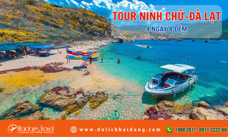 Tour du lịch Ninh Chữ Đà Lạt 4 ngày 4 đêm 