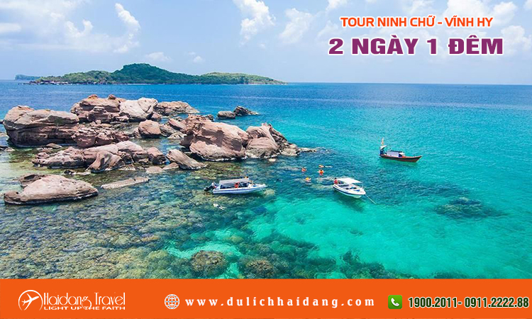 Tour Ninh Chữ - Vĩnh Hy 2 ngày 1 đêm
