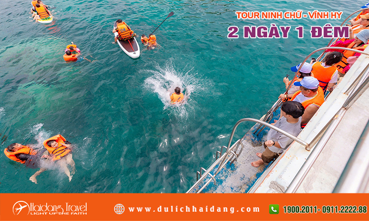 Tour Ninh Chữ - Vĩnh Hy 2 ngày 1 đêm