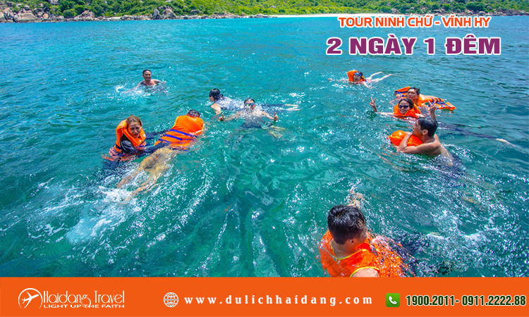 Tour Ninh Chữ - Vĩnh Hy 2 ngày 1 đêm