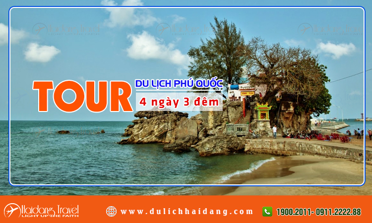Tour phú quốc 4 ngày 3 đêm