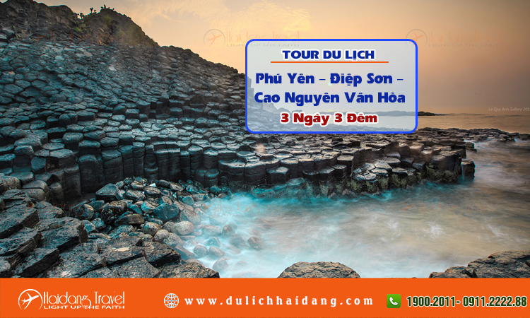 Tour Phú Yên  Điệp Sơn Cao Nguyên Vân Hòa 3 ngày 3 đêm